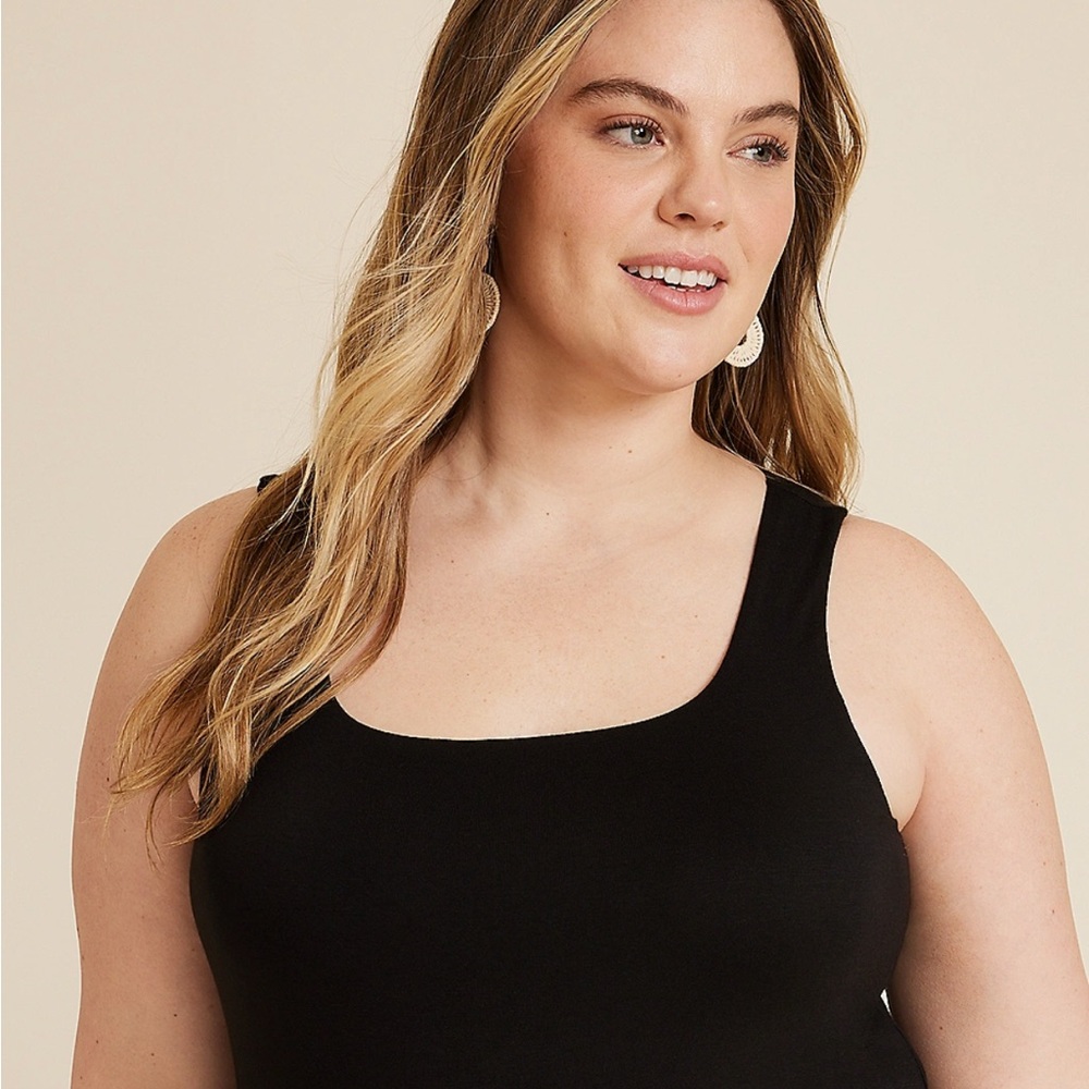 Maurices Blue XL Weekender Cargo Pants with Matching XXL U-Line Scoop Neck Top - Picture 7 of 13